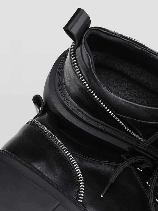 Bio Zipper Detail Shoes