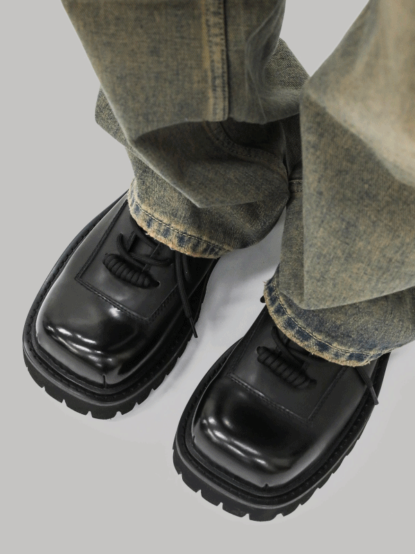 Gaiko Section Derby Shoes